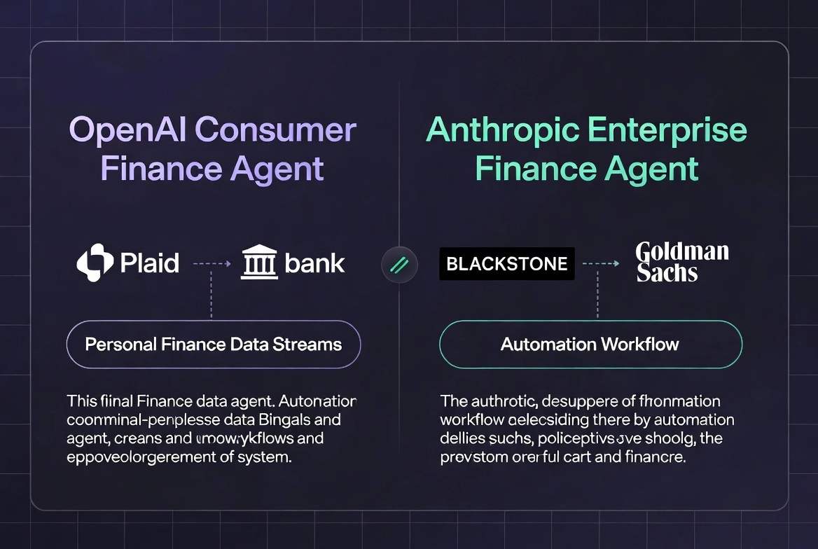 OpenAI vs Anthropic AI Finance 전략 비교