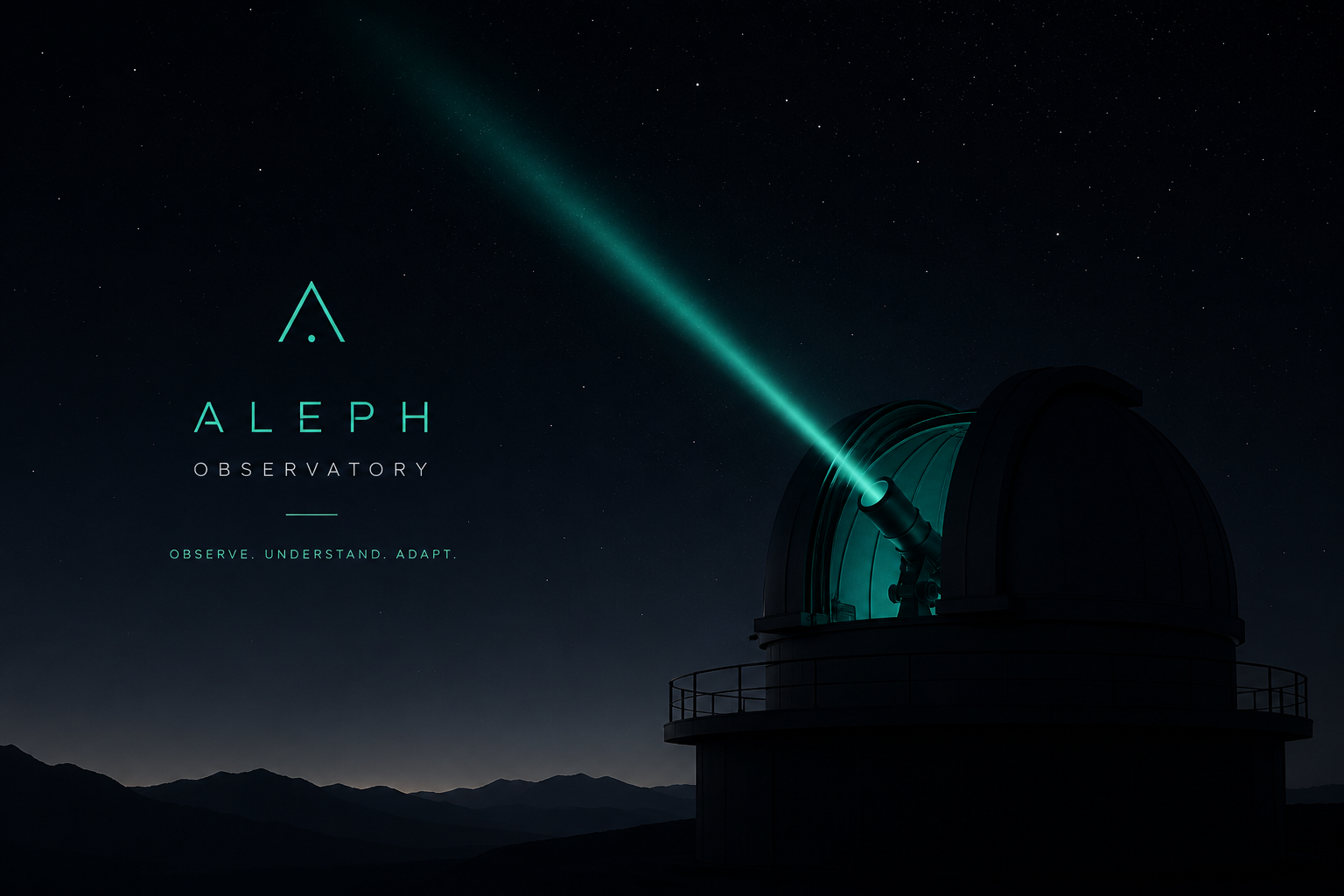 Aleph Observatory — 예측이 아닌 관찰의 시스템