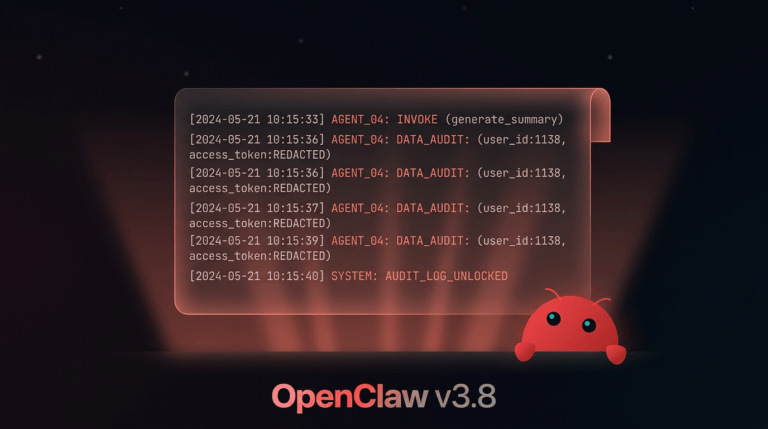 AI 에이전트가 뭘 했는지 드디어 알 수 있다 — OpenClaw v3.8 완벽 분석