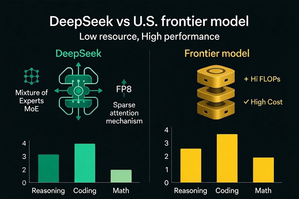 DeepSeek 효율화 전략 — 저자원 고성능 AI의 부상